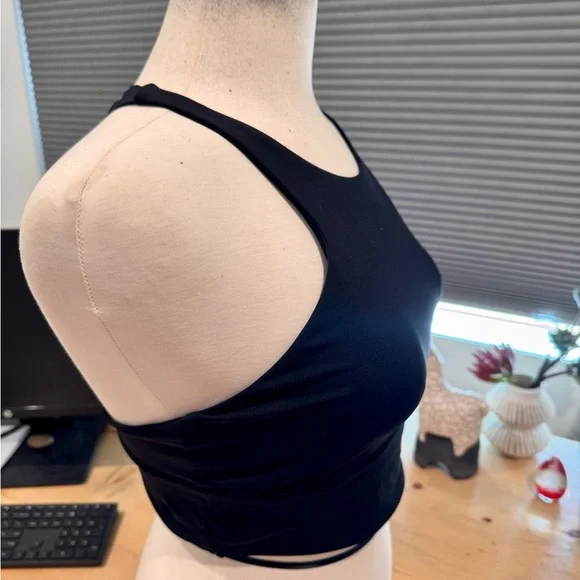 Lululemon Athletica Black Strappy Sports Bra size 8 - Picture 5 of 8